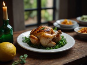 Frango Grelhado com Ervas Finas e Limão